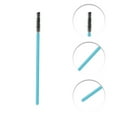 thumbnail image 3 of Unique Bargains 50 Pcs Disposable Eyelash Brush for Bathroom Black Light Blue Plastic Nylon, 3 of 5