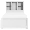 thumbnail image 2 of Furniture of America Beyna Transitional Solid Wood Bookcase Full Bed in White, 2 of 6