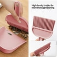 thumbnail image 6 of TACILIP Plastic Mini Besom and Dustpan,Mini Cleaning Brush with Dustpan Set Desktop Cleaning Accessories Cleaning Supplies, Gifts for Him, 6 of 6