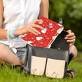 thumbnail image 5 of FORMRS 1-Subject Spiral Notebook 8" x 5" College Ruled 60 Refillable Sheet A5 Hard Cover, 2 Pack, Red Snowman, 5 of 7