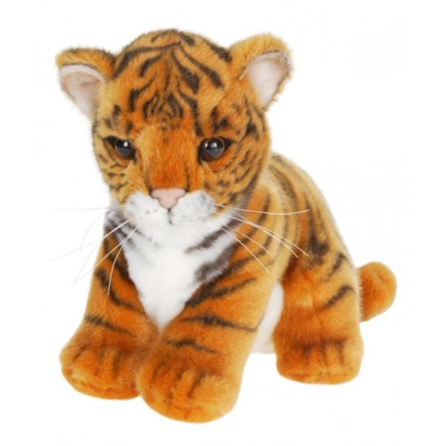 Set of 4 Lifelike Handcrafted Extra Soft Plush Baby Tiger Cub Stuffed Animals 7