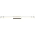 thumbnail image 2 of 11255NILED Kichler Lighting Korona - 1 Light Linear Bath Vanity Approved For Damp Locations - With Transitional Inspirations - 4.75 Inches Tall By, 2 of 2