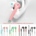 thumbnail image 2 of 3.5mm Earphone Powder Blue Handsfree Wired Headset Music In-ear M6O9, 2 of 4