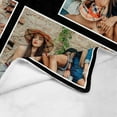thumbnail image 3 of Personalized Blankets and Throws Custom Blankets with Photo Text Customized 1-20 Pictures Blanket for Couple Mom Dad Friend Personalized Gifts for Birthday Christmas Wedding Anniversary Blankets, 3 of 5