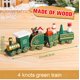 thumbnail image 1 of Adorno navideño de tren de madera/plástico para el hogar, decoración de Feliz Navidad, regalos de Navidad, Noel Natal, Año Nuevo, 2023, 2024, 1 of 4