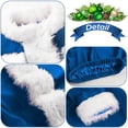 thumbnail image 6 of JHHLSF Santa Claus Outfits for Men Adult Santa Suit - Professional Deluxe Santa Outfit for Christmas Party - 6pc, 6 of 6