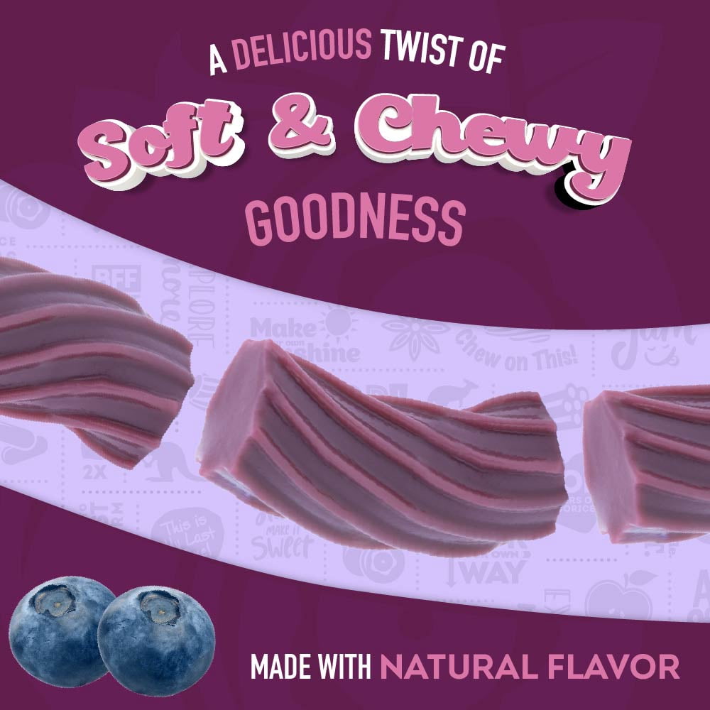 Wiley Wallaby Licorice 24 Ounce Classic Gourmet Soft & Chewy Australian Huckleberry Licorice Candy Twists, 2 Pack