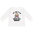 thumbnail image 3 of Inktastic My Daddy Worlds Best Barber Girls Long Sleeve Toddler T-Shirt, 3 of 5