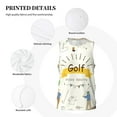 thumbnail image 3 of Honeii Golf Icons And Golfer print basktball shirt for men and women, Unisex basketball jersey for Theme party-Medium, 3 of 6