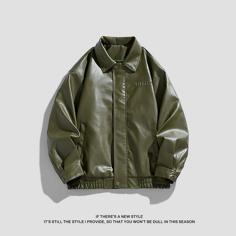 ジャケット・アウター SENCIEL FAKE LEATHER BIG JACKET SENCIEL FAKE LEATHER BIG JACKET