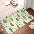 thumbnail image 5 of Xecao Seahorse print Flannel Mat: Non-slip, 16x24in. Ideal for kitchen, bedroom, bath & living room., 5 of 9