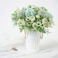 thumbnail image 4 of Artificial Silk Flower Bouquet for Wedding and Valentine's Day, Realistic Fake Flowers for Bridal Decor and Centerpiece, Long Lasting Silk Arrangement for Home and Event(A), 4 of 6