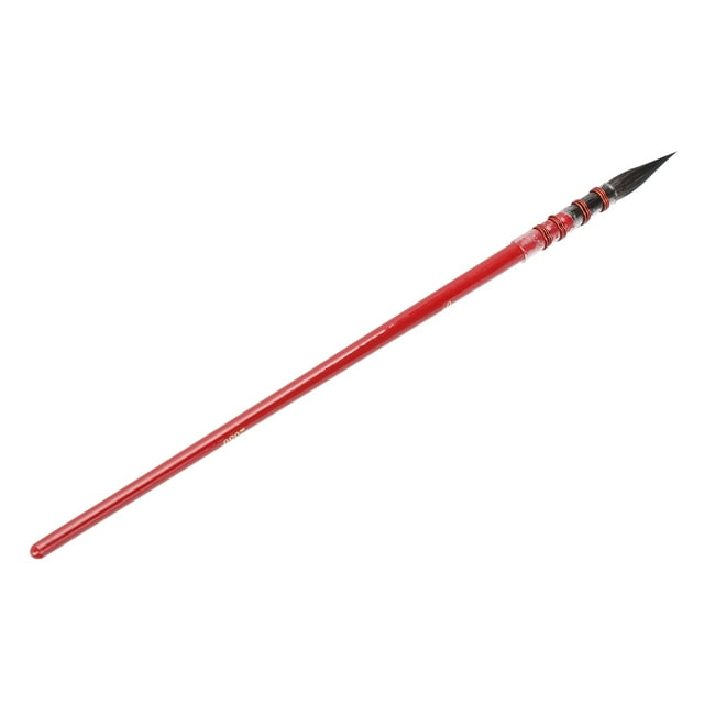 Pincel De Pintura De Acuarela, Punta De Pelo De Ardilla, Rojo, Corbata De Mano, Círculo De Hierro, Suministro De Artista Acrílico