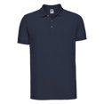 thumbnail image 1 of Russell - Polo de manga corta entallado y elastico para caballero/hombre de primera  Modelo Stretch - Verano/ Vacaciones (Azul French), 1 of 4