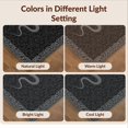 thumbnail image 7 of Design&I 4'x6' Washable Area Rug Round Gothic Serpent Baroque Ornament Border Coiled Ornate Snake Flowing Dynamic for Reading Nook, Bedroom, Pet Friendly & Non-Slip Built-In Grip, 7 of 7