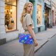 thumbnail image 7 of FORMRS Women Crossbody Purse with Chain Strap Vegan Leather Shoulder Handbag, Colorful Cartoon Planets, 7 of 7