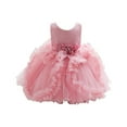 thumbnail image 1 of Coerni Robe de Soirée en Tulle Sans Manches pour Filles, Robe de Princesse, Robe de Mariage, Robe de Fête d'Anniversaire, 1 of 4