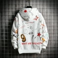 thumbnail image 2 of Patchwork Pullover Hoodie Mens Contrast Color Hoodies Men, 2 of 6