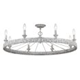 thumbnail image 2 of Golden Lighting 7856-8SF OY Ferris 8 Light 36 in. Semi-Flush Ceiling Light - Oyster, 2 of 5