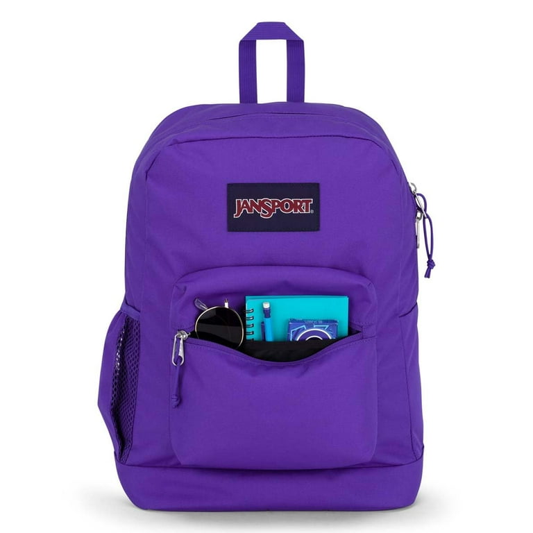 Jansport Cross Town Plus - Backpack - 600D polyester - party plum