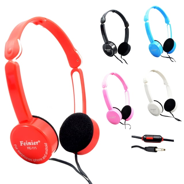 Foldable Stereo Headset Digital Noise Cancelling Headset Wire Control Children Gifts
