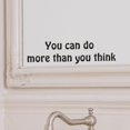 thumbnail image 3 of You Can Do More Than You Think Mirror Decal, 3 of 5