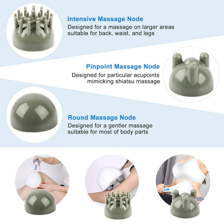 iMounTEK Cordless Electric Back Massager Deep Tissue Rechargeable
