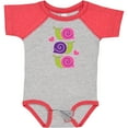 thumbnail image 3 of Inktastic Snail Lover Girl Garden Snails Girls Baby Bodysuit, 3 of 5