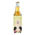 thumbnail image 2 of Carolines Treasures BB6096MUK Easter Eggs Old English Sheepdog Michelob Ultra Hugger for Slim Cans, 2 of 3