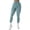 Green, variant on YIFUNIN Women's Solid Color Hip Lifting Yoga Pants, Ribbed Knit Fitness Leggings for Exercise Workout, High Waist Tummy Control,Black L