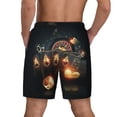 thumbnail image 3 of Kdxio Creative Casino Print Men'S Swim Trunks With Compression Liner 7 Inch Inseam Quick Dry Swim Shorts, 3 of 7