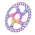 thumbnail image 2 of Rotor de freno de disco de bicicleta ANGGREK grabado CNC Duradero Antiabrasión Alta resistencia Metal Con 6 Pernos, 2 of 8
