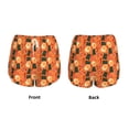thumbnail image 3 of Pofeuu Ramen Noodle Soup Print Women's Athletic Shorts Running Workout Shorts Tummy Control Quick Dry Gym Shorts with Pockets Double layer sports shorts-Small, 3 of 7