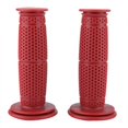 thumbnail image 1 of 2 piezas de 22 mm de TPU para manillar de bicicleta de motocicleta, accesorios de empuñaduras (rojo), 1 of 8