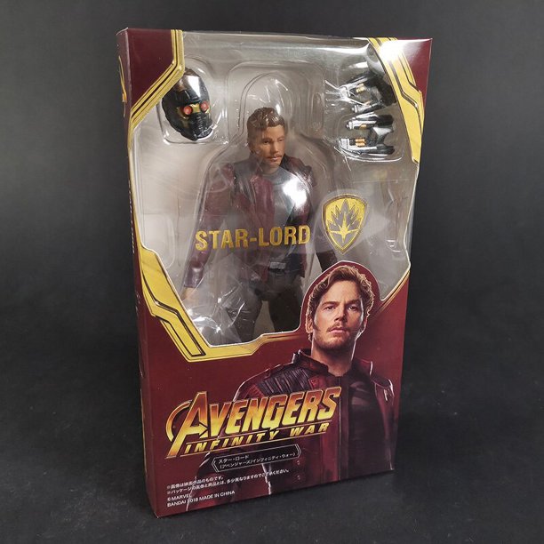 Figuras de acción de vengadores Infinity War, Capitán América, Star, Lord, Doctor Strange, Thanos, Iron Man, hombre hormiga, Viuda Negra, Hulk, Thor, SHF Fivean unisex