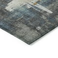 thumbnail image 4 of Addison Rugs Chantille Indoor/Outdoor Traditional Modern Charcoal Washable Rectangle Rug, 3' x 5', 4 of 6