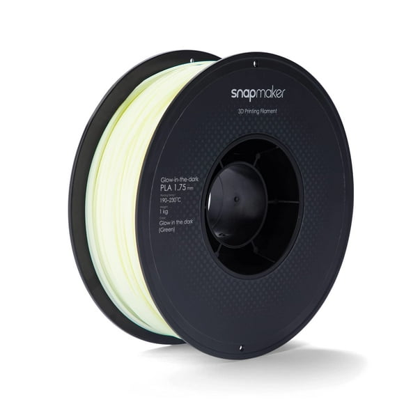 Snapmaker PLA 3D Printer Filament 1.75mm, 1kg Spool (2.2 lbs) - Dimensional Accuracy +/- 0.03mm, Fit Most FDM Printer (Dark Green)