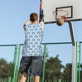 thumbnail image 5 of Naloa Husky Head Basketball Jersey Reversible Men's Mesh Athletic Sports Shirts Training Practice S-4XLXX-Large, 5 of 6