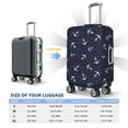 thumbnail image 6 of Xecao Anchor print Elastic Luggage Cover, with double-sided print , is perfect for travel, business, and daily use, 6 of 9