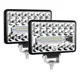 thumbnail image 1 of Par Faros 4''auxiliares Barras 108w Alta Baja Auto Moto 4x4, 1 of 7