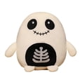 thumbnail image 2 of Cute Spooky Skeleton Plush Toy, Horror Stuffed Animal for Halloween Party Decor & Event Props, Soft Huggable Plushie for Display & Gifts, Well-Made Durable Design, 2 of 5
