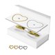 thumbnail image 3 of Kit de pulsera permanente, herramientas para hacer pulseras, elegante, único, informal, manualidades DIY 1 Plata 1 Oro, 3 of 9