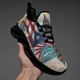 thumbnail image 3 of Puerto Rico American flag Shoes Trail Running Shoe Non-Slip Breathable Comfortable Sneakers Black Size 11.5, 3 of 7