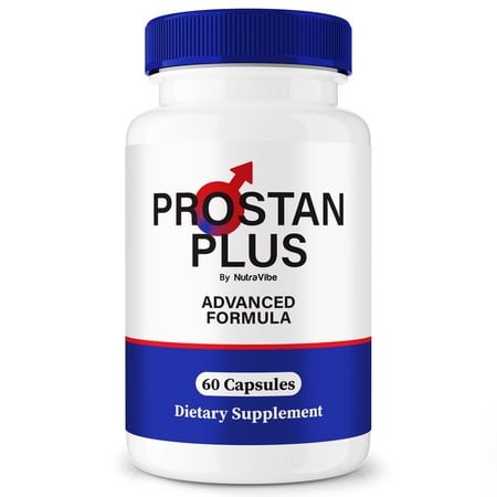 Prostan Plus - Official ProstanPlus Pills For Prostate Heath, All Natural Formula To Support Control, Energy & Overall Well-Being, Review (60 Capsules)