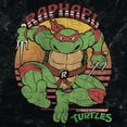 thumbnail image 2 of Men's Teenage Mutant Ninja Turtles Distressed Raphael in Action  Graphic Tee Black Small, 2 of 4
