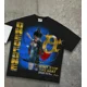 thumbnail image 1 of Camiseta holgada informal de manga corta con estampado de dibujos animados de anime, estilo hip hop callejero, rock, Y2k, harajuku, gótico, punk, para hombre y mujer, 1 of 3