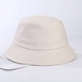 thumbnail image 3 of Sombrero de pescador para hombre y mujer, con protección UV para exteriores, para verano, playa, color beige, 3 of 6