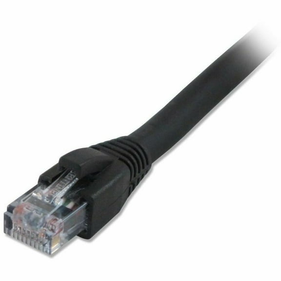 Comprehensive Cat6 Snagless Patch Cable 25ft Black, USA Made & TAA Compliant