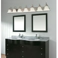 thumbnail image 6 of Nuvo 60-3283 - Ballerina - 7 Light  48"  Vanity  w/ Frosted White Glass, 6 of 8