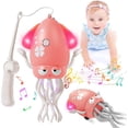 thumbnail image 1 of Juguete de Pulpo de Baile, Auto-evasión Juguetes Interactivos para Niño y Niñas de 1 a 5 Año con Luces LED y Música, Electric Crawling Dancing Octopus Toy Recargable, Regalo de Cumpleaños, 1 of 9